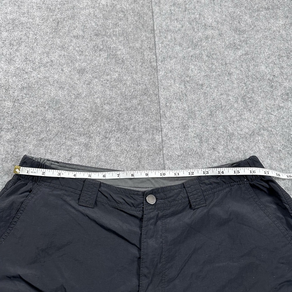 Columbia Pants Mens Large 38x34 Black Convertible Silver Ridge Utility Hiking - Picture 4 of 8
